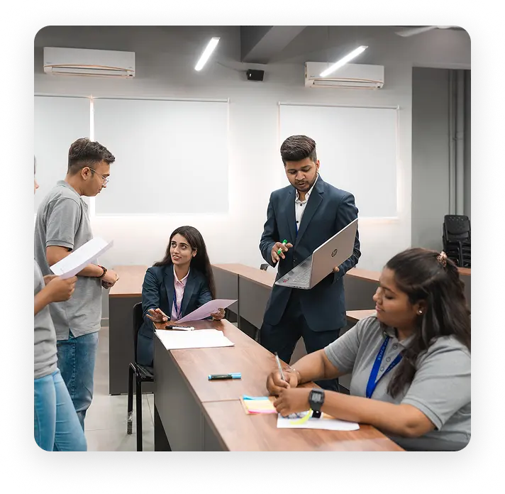 NBSAT exam for MBA admission Ahmedabad at Narayana Business School with strong placement focus